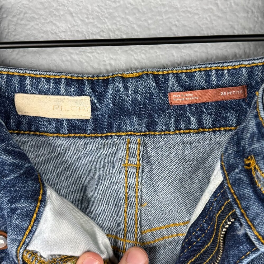 Pilcro Straight Leg Crop Jeans - Picture 6 of 8